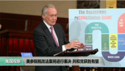 VOA连线：美参院税改法案将进行表决，共和党获胜有望