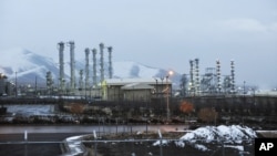 2011年1月15日顯示伊朗擁有的核能反應堆(資料照片)