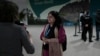 Chandni Raina, part of India's negotiating team, speaks to the media outside a closing plenary session at the COP29 U.N. Climate Summit in Baku, Azerbaijan, Nov. 24, 2024. The $300 billion that will go to developing nations each year amounts to "a paltry sum," she said. 