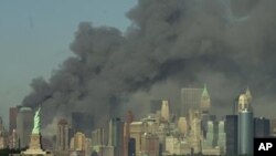 2001년 9.11 테러 당시 뉴욕 (자료사진)