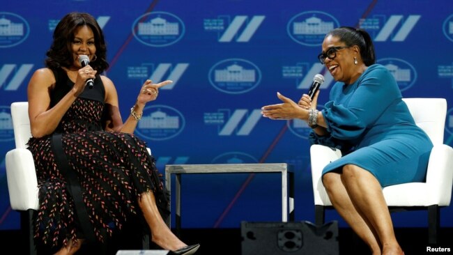 First lady Michelle Obama ve ünlü sunucu Oprah Winfrey, kadınların menopoz sorunlarını gündeme taşıyan ünlü isimler arasında.