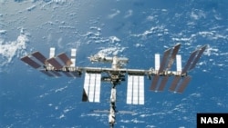 The International Space Station. 