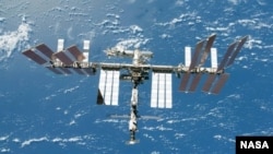 The International Space Station. 