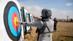 The final of the Iranian women's archery ranking competitions Photo: Mona Hobeh Fekr