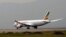 Ethiopian Airliner 787 Dreamliner prepare to take off from Addis Ababa, April 27, 2013. 