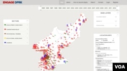 국제사회의 대북 지원 사업 현황을 한 눈에 볼 수 있는 'www.engagedprk.org' 웹사이트가 처음으로 개설됐다.