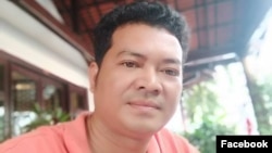 Kong Mas, CNRP official in Svay Rieng province, was arrested Jan. 16, 2019, in Phnom Penh for criticizing Cambodian government.