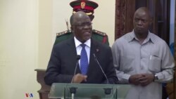 Rais ‪Magufuli‬ akitengua uteuzi mkuu wa mkoa wa Shinyanga