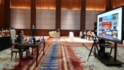 Pertemuan tingkat Menteri Luar Negeri ASEAN dan Dewan Koordinasi ASEAN (ACC) melalui konferensi video pada 9 April (Courtesy: Kemlu RI).