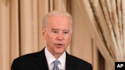 Le vice-président des États-Unis Joe Biden