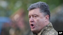 Tổng thống Ukraine Petro Poroshenko.