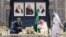 FILE - U.S. Secretary of State John Kerry, left, attends a coffee ceremony with Saudi Foreign Minister Prince Saud al-Faisal.
