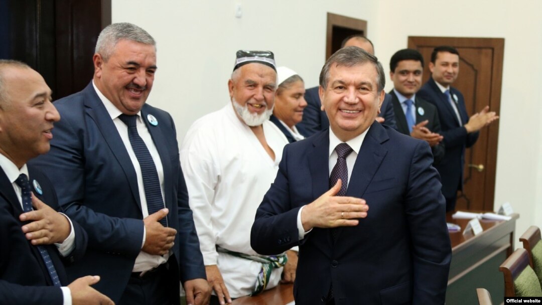 Shavkat Mirziyoyev saylovchilar bilan uchrashuvda