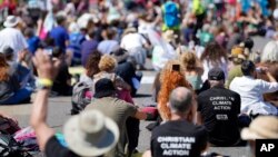 Акции протеста во время саммита G7 в Фалмуте, Корнуолл, Англия, 12 июня 2021 года