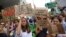 Student activists from School Strike for Climate Australia (SS4C) hold a "Solidarity Sit-down" outside the office of the Liberal Party of Australia in Sydney, Nov. 29, 2019.