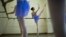 Harper Ortlieb, from Mount Hood, Oregon, performs in a ballet class at the Bolshoi Ballet Academy in Moscow, Russia, March 3, 2016.