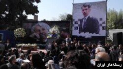 عکسی از مراسم یکشنبه صبح در تهران. 