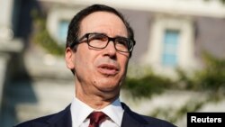 Archivo - El secretario del Tesoro de EE.UU., Steve Mnuchin, destacó la importancia de la inversión en el hemisferio occidental.