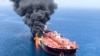 خلیج عمان: دو آئل ٹینکرز پر حملہ، امریکہ کا ایران پر الزام 