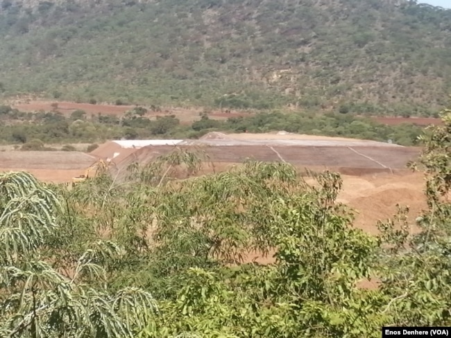 In the middle it's where heap leaching will be taking place, Dec. 11, 2024.