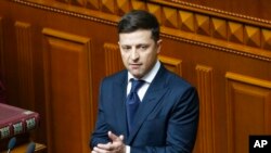 Shugaban Ukraine- Volodymyr Zelenskiy 