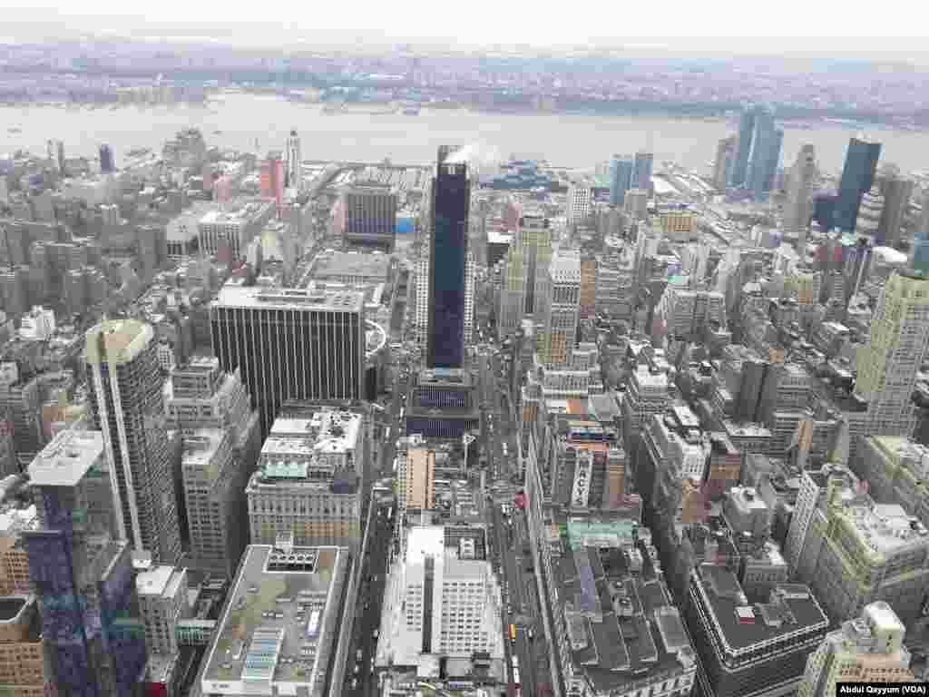 نیو یارک سٹی کا فضائی منظر