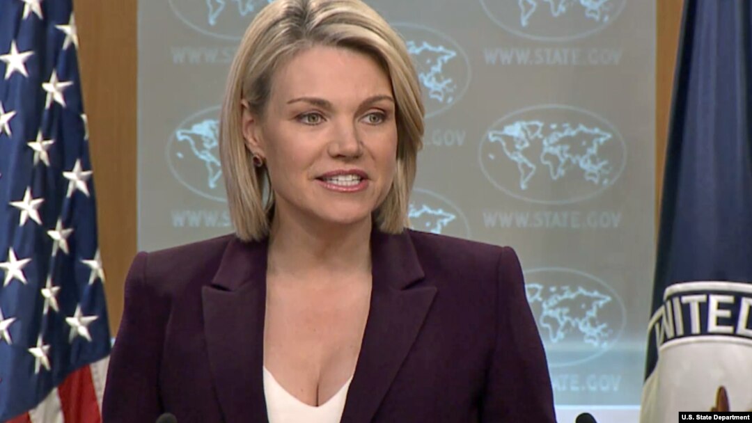 Juru bicara Deplu AS, Heather Nauert
