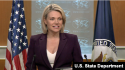 Người phát ngôn Bộ Ngoại giao Mỹ Heather Nauert nói Nga muốn trì hoạt việc xét nghiệm hiện trường vụ tấn công bằng vũ khí hóa học ở Syria.