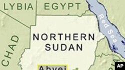 Sudan-Abyei map