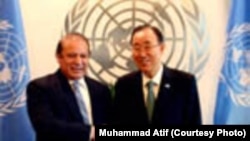 Nawaz Sharif e Ban Ki-Moon