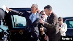 Президент Обама и Брайан Сандоваль 