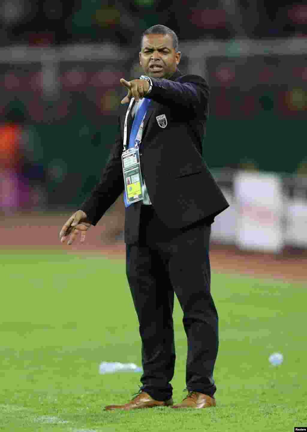 Cape Verde&#39;s&nbsp;assistant coach Humberto Bettencourt