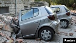 Albania/quake