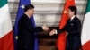 Italy, China Sign Pact Deepening Economic Ties