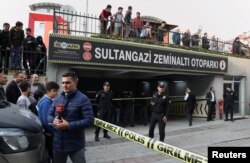 土耳其警察正在调查卡舒吉被杀案件。