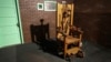 Chaise électrique, Musée des prisons du Texas, Huntsville, Texas, le 16 mai 2013. 