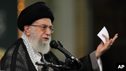 အီရန္ ဘာသာေရး ေခါင္းေဆာင္ Ayatollah Ali Khamenei 