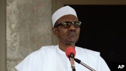 Shugaba Buhari na Najeriya