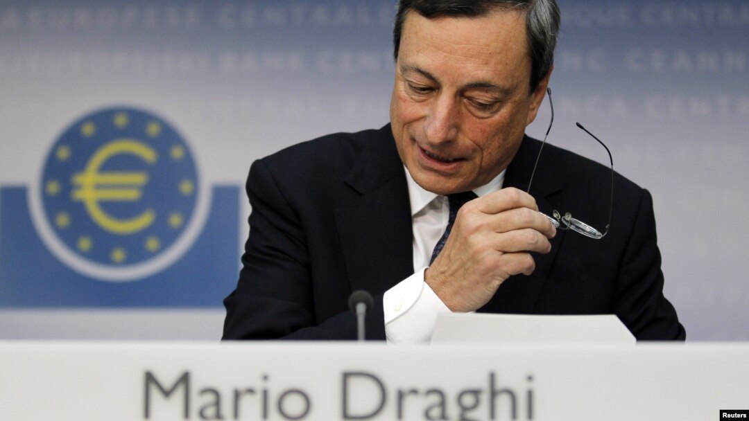Thống đốc Ngân hàng Trung Ương Châu Âu Mario Draghi đã đưa ra một nhận định phấn khởi nhưng dè dặt về những tiến bộ mà các chính phủ Châu Âu đạt được để giải quyết các vấn đề tài chánh