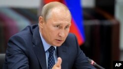 Presiden Rusia Vladimir Putin menyebut kecerdasan artifisial akan menjadi masa depan seluruh umat manusia (foto: dok). 