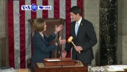 VOA60 America- Paul Ryan elected Speaker of the House of Representatives
