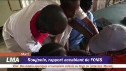 Rougeole, rapport accablant de l'OMS