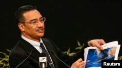 Menteri Pertahanan Malaysia Hishammuddin Hussein.