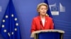 Presiden Komisi Eropa Ursula von der Leyen, di markas besar Uni Eropa di Brussels, 1 Oktober 2020. (Foto: dok).