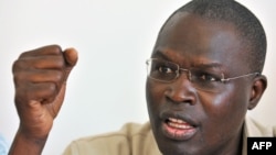 Khalifa Sall de "Benno Siggil Senegal", Dakar, le 19 mars 2009