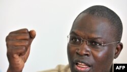 Khalifa Sall de "Benno Siggil Senegal", Dakar, le 19 mars 2009