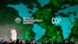 FILE - Sultan al-Jaber, the CEO of Abu Dhabi National Oil Co., speaks during the World Government Summit in Dubai, United Arab Emirates, Feb. 14, 2023.