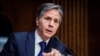 Secretary of State Antony Blinken testifies during a Senate Foreign Relations Committee hearing, on Capitol Hill, Sept. 14, 2021.