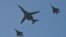 美國一架B1-B 戰略轟炸機 （美國空軍照片）