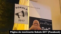 Cartaz da manifestação por justiça em Cabo Verde, Sokols 2017, 17 de Setembro de 2021